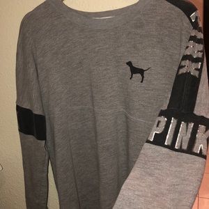 PINK VICTORIAS SECRET SWEATER SIZE XSMALL